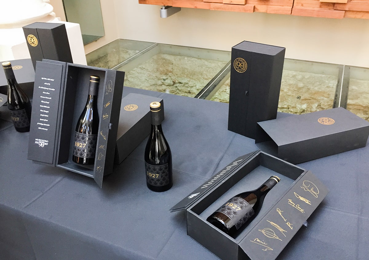 Bodegas Murviedro muestra su proyecto futuro con la inauguración de la Cueva Museo