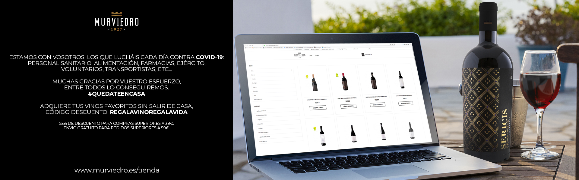Compra vino en Bodegas Murviedro - Vino al mejor precio