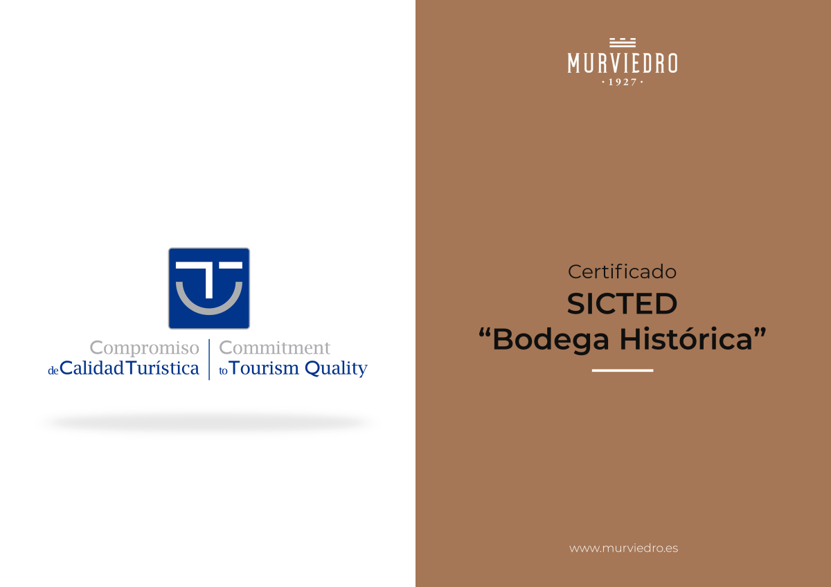 La Bodega Histórica de Murviedro consigue el distintivo SICTED de Calidad Turística