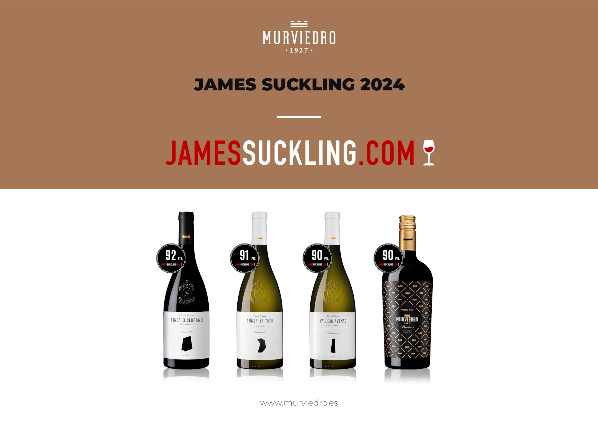 Los favoritos de Bodegas Murviedro para James Suckling
